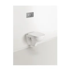 Villeroy & Boch WC suspendu compact sans bride O.novo VILLEROY ET BOCH 36 x 49 cm + abattant* Wc Suspendu