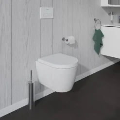Duravit WC suspendu compact sans bride Me by Starck avec abattant frein de chute* Wc Suspendu