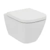 Ideal Standard WC suspendu compact sans bride I.Life S RimLS+ avec abattant frein de chute* Wc Suspendu