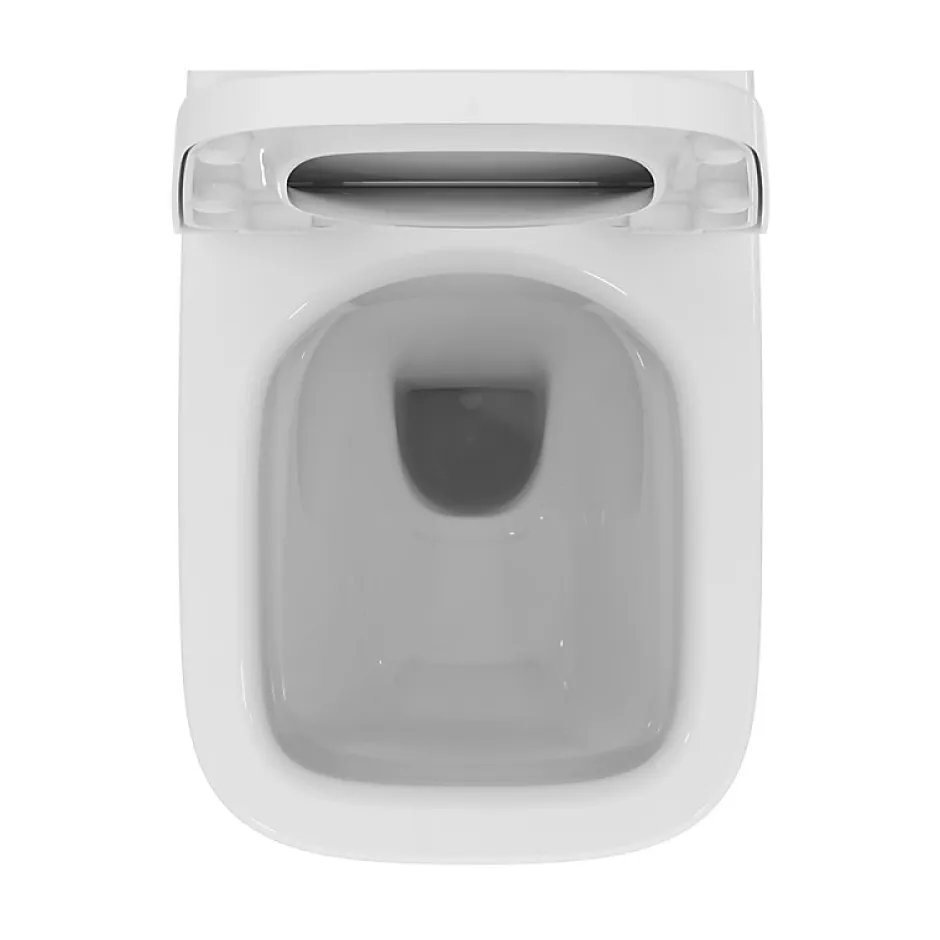 Ideal Standard WC suspendu compact sans bride I.Life S RimLS+ avec abattant frein de chute* Wc Suspendu
