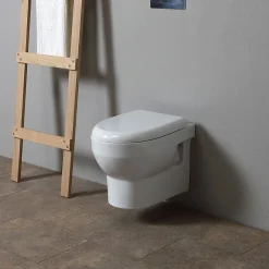 Kiamami Valentina Wc Suspendu En Céramique Blanche - Tuckett* Wc Suspendu