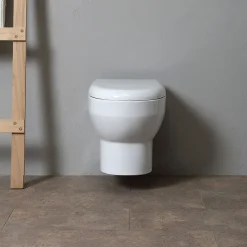 Kiamami Valentina Wc Suspendu En Céramique Blanche - Tuckett* Wc Suspendu