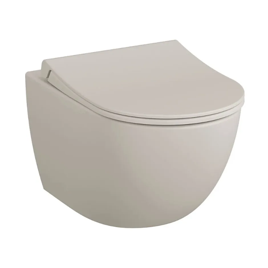 Vitra WC suspendu sans bride Sento lin + abattant
