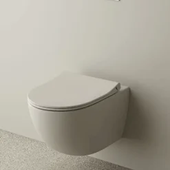 Vitra WC suspendu sans bride Sento lin + abattant