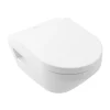 Villeroy & Boch WC suspendu sans bride VILLEROY ET BOCH Architectura Twistflush rond avec abattant* Wc Suspendu