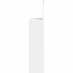 zmh Armoire de bain à miroir avec LED arquée blanc 42x13x70 cm* Meuble Wc