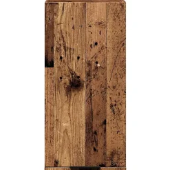 zmh Armoire de salle de bain murale vieux bois 32x20x67 cm* Meuble Wc