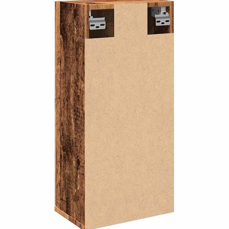 zmh Armoire de salle de bain murale vieux bois 32x20x67 cm* Meuble Wc