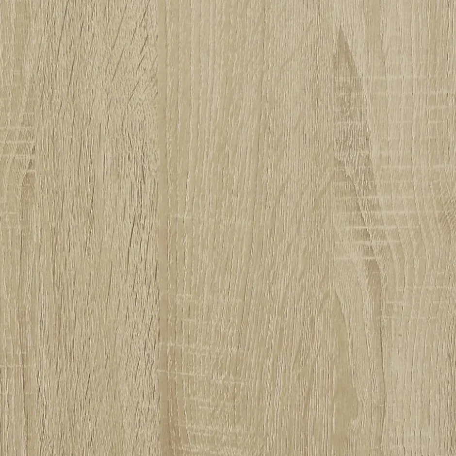zmh Meuble d'évier chêne sonoma 58x33x60 cm bois d'ingénierie