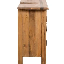 zmh Meuble-lavabo de salle de bains pin massif 70x32x63 cm